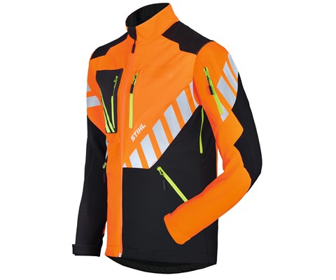 Skogsjakke Advance ShellTec orange