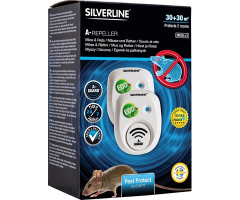 Mus og rotteskremmer MR 30 2 pk