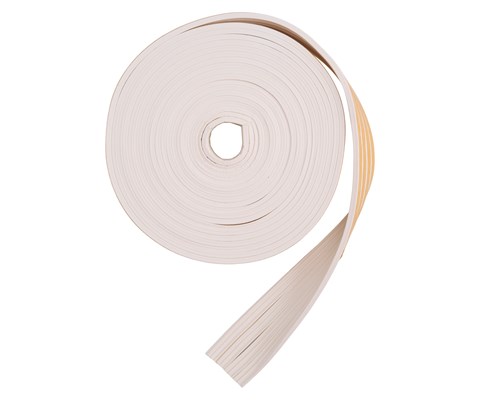 Tetninglist E 9x4 mm 24 m hvit