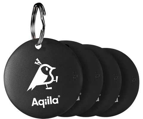 Nøkkelring Tagbird 4 pk