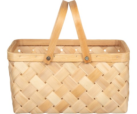 Kurv med bevegelige håndtak