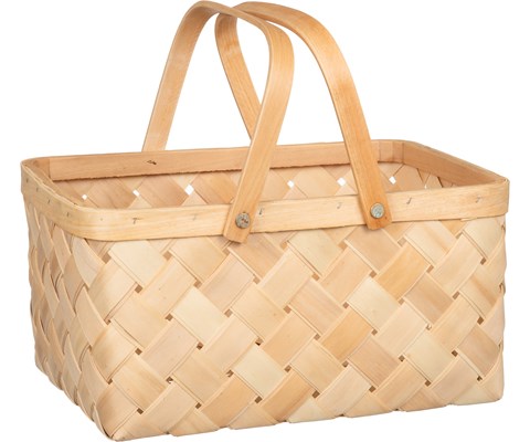 Kurv med bevegelige håndtak