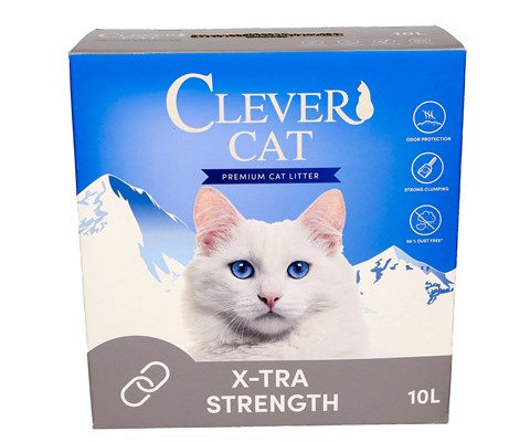 Kattesand X-stra Strength 10 L