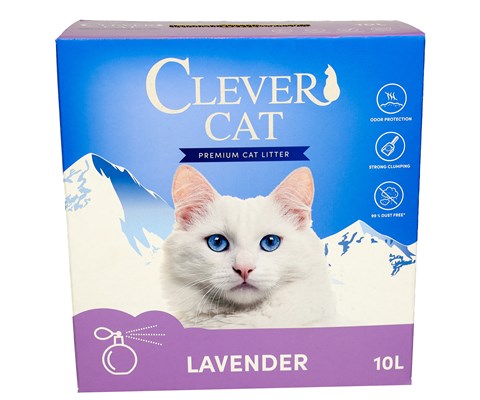 Kattesand Lavendel 10 L