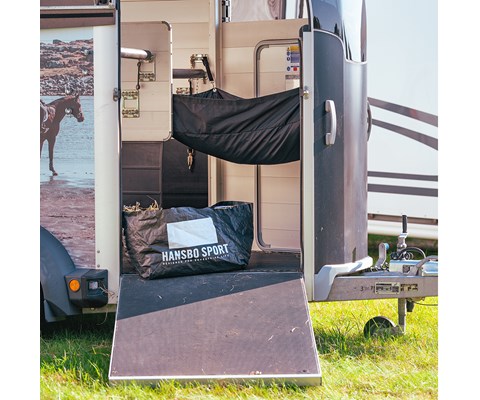 Høynett firkantmodell svart