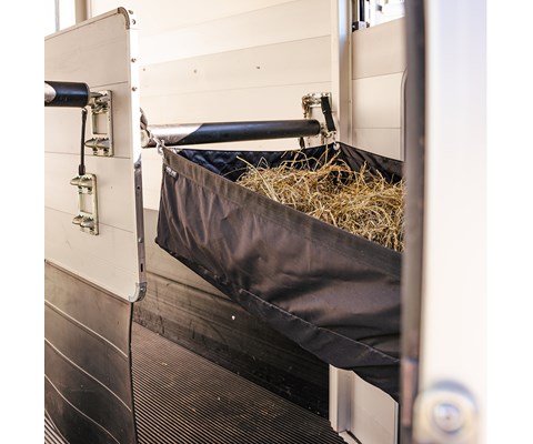 Høynett firkantmodell svart