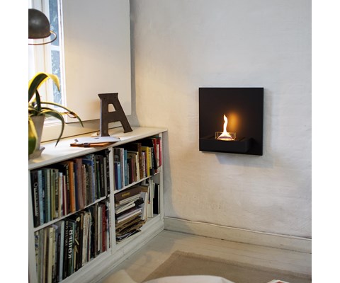Vegghengt peis Square 90