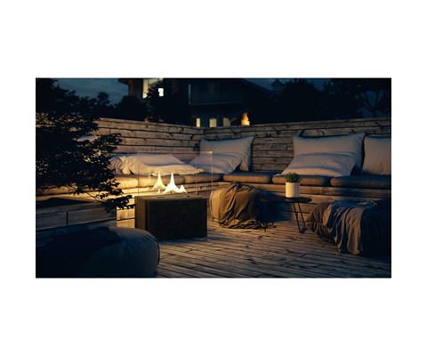 Frittstående peis Freestanding 180 1,05 L