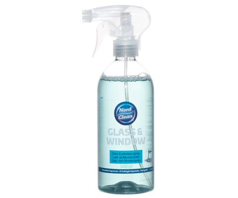 Glass og vindusspray 500 ml