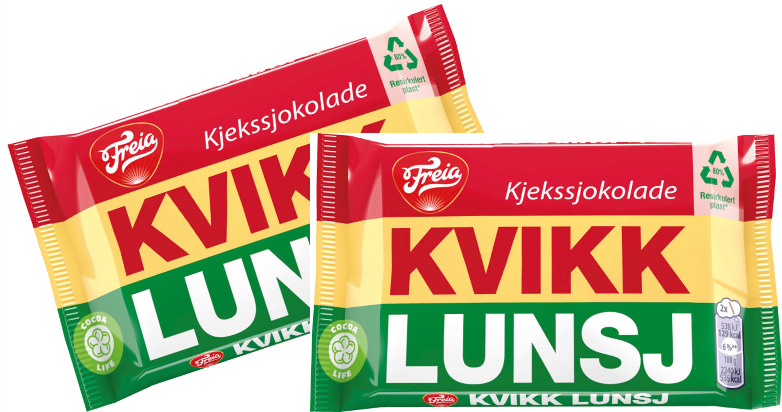 Kvikk Lunsj 2 stk