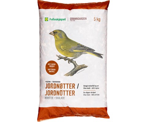 Jordnøtter renset 5 kg