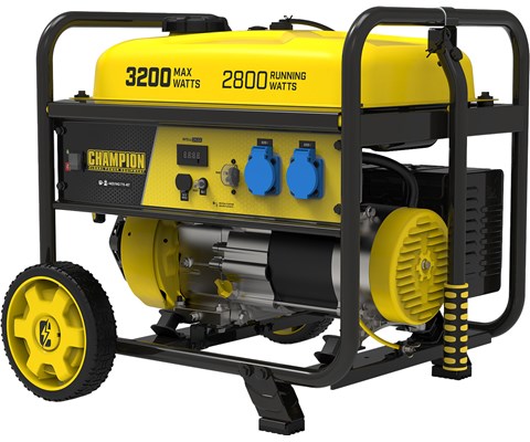 Strømaggregat bensin 500559-EU-SC i stålramme 3200W