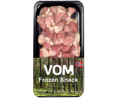 Hundefôr kyllinghjerter frosset 250 g