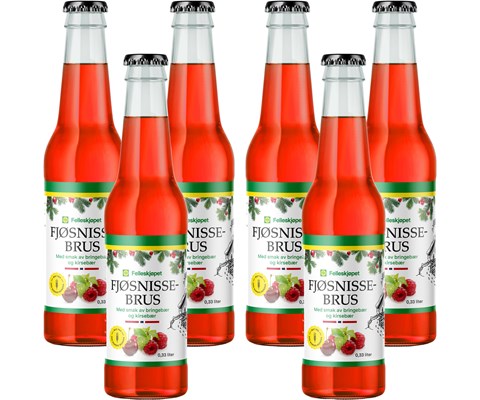 Fjøsnissebrus 0,33 L 6 stk