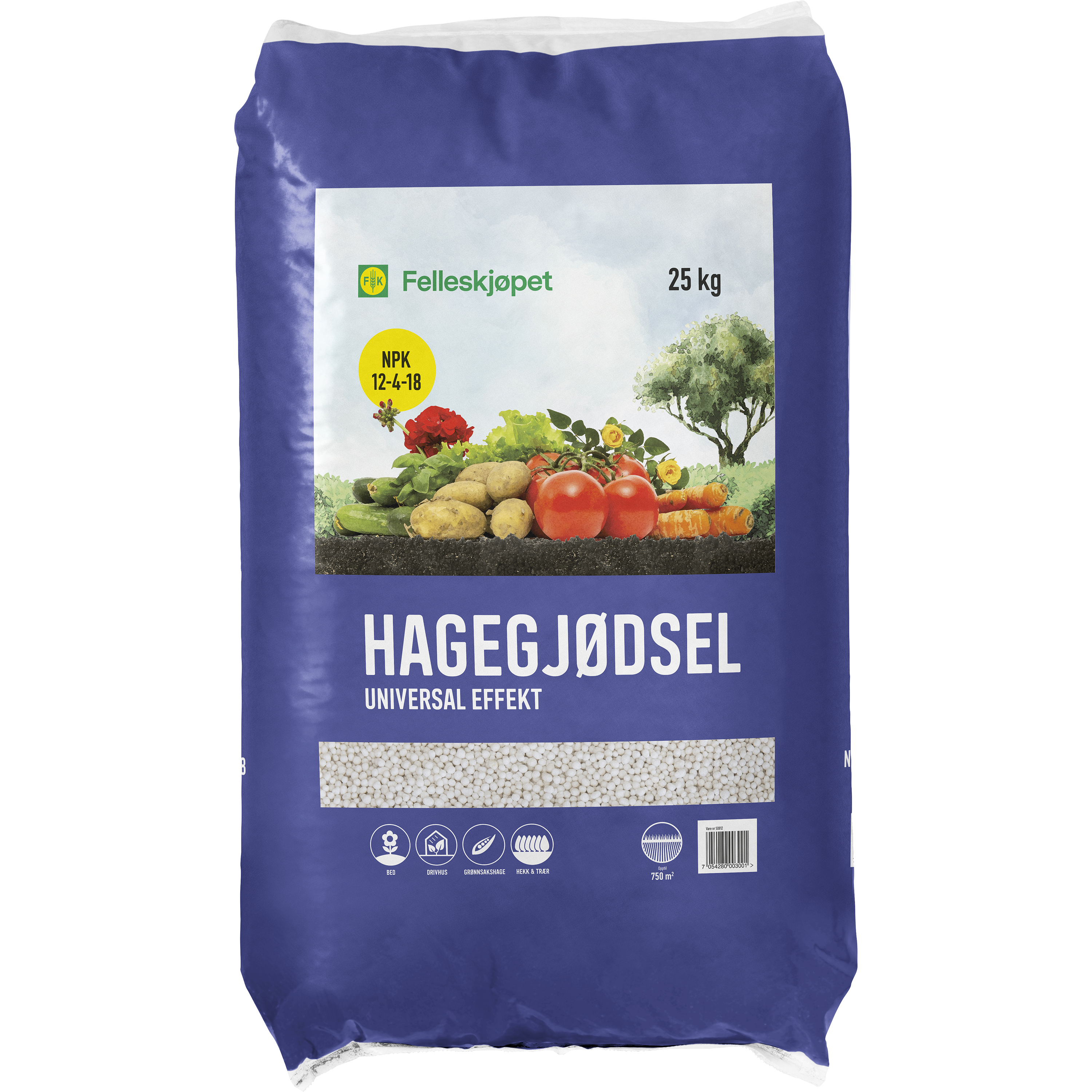 Hagegjødsel 25 kg