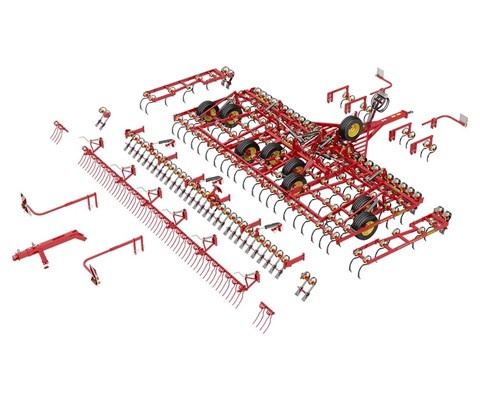 Såbedsharv NZA 500-1000