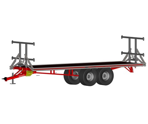 Rundballehenger metaX 9 meter