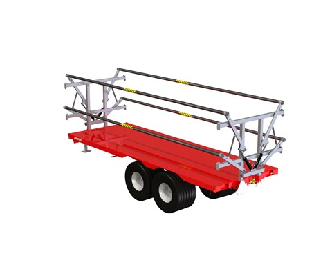 Rundballehenger MetaX 7,2 meter