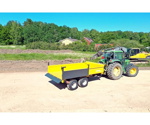 Dumperhenger MetaNo 6,1 kbm lett