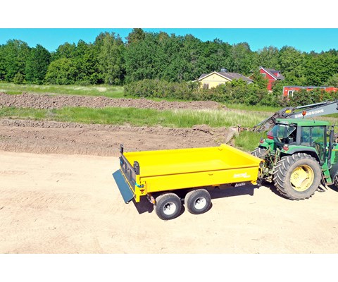 Dumperhenger MetaNo 6,1 kbm lett