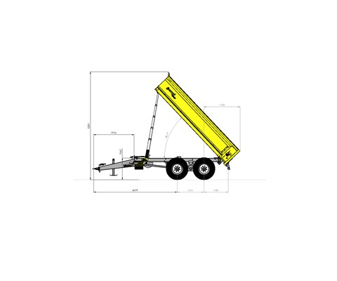 Tilhenger MetaX Schakt 6,1