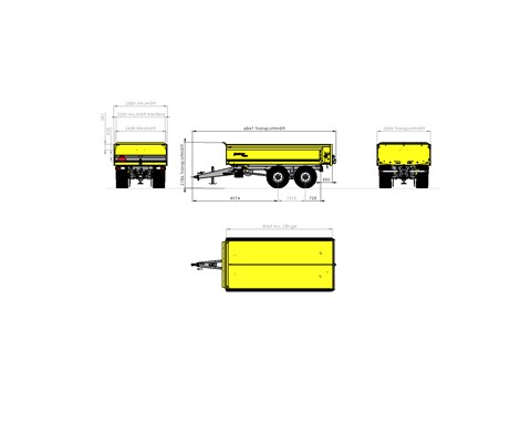 Tilhenger MetaX Schakt 6,1