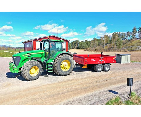 Tilhenger Metamid HD med lav lem