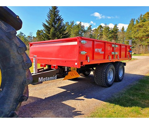 Tilhenger Metamid HD med lav lem