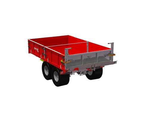 Tilhenger Metamid HD med lav lem