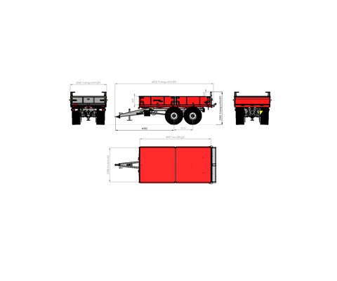 Tilhenger MetaX HD 7,3 med lav lem