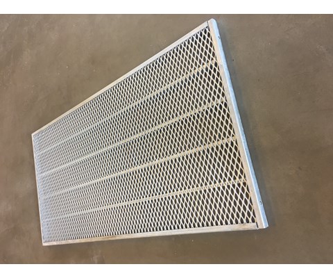 Strekkmetallrist på ramme