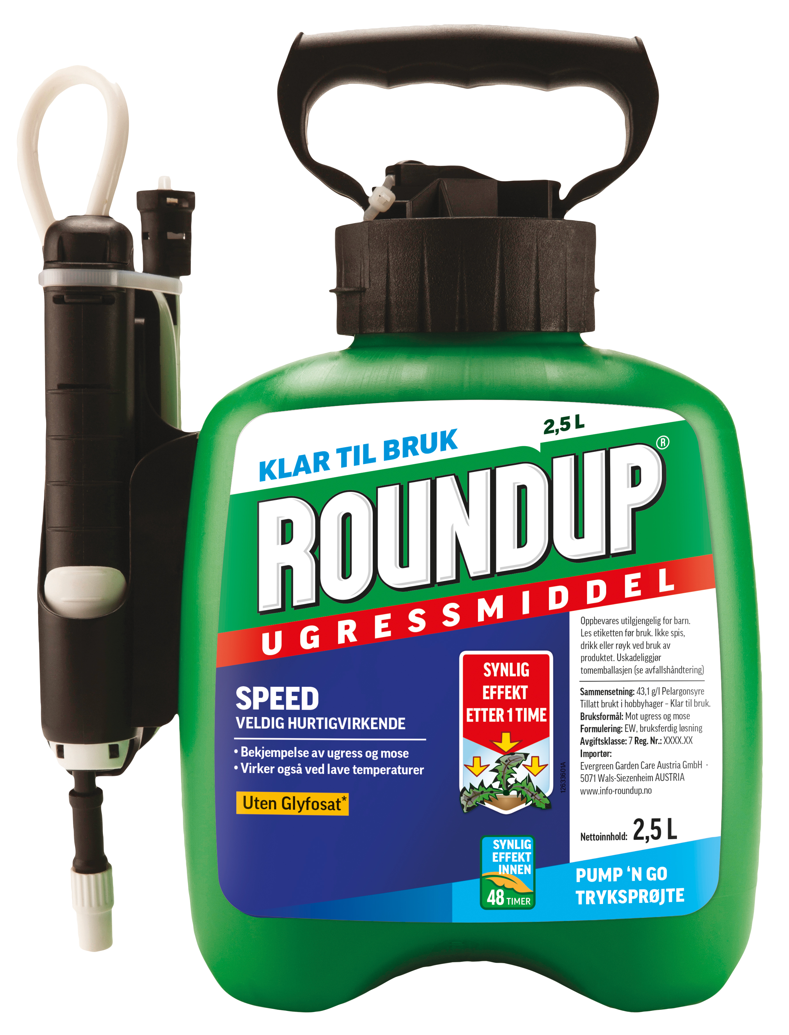 Ugressmiddel Speed klar til bruk 2,5 L