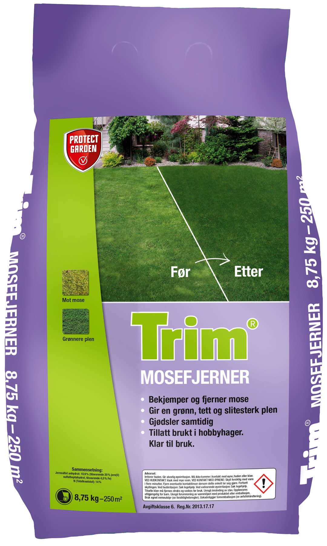 Mosefjerner KTB 8,75 kg