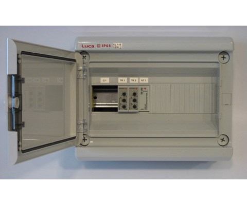 Styreskap for kraftfôrskruer