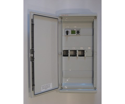 Styreskap for kraftfôrskruer