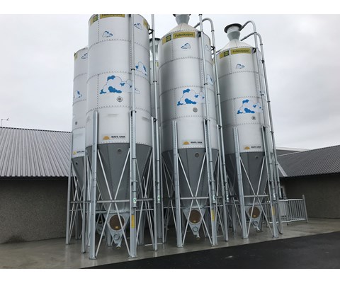 Unik Aluzink stålsilo