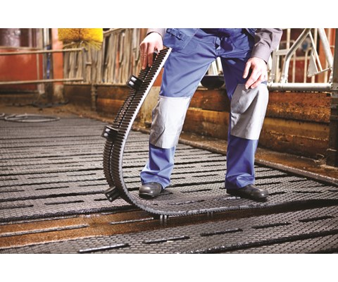 Gummimatter på spalt SFC