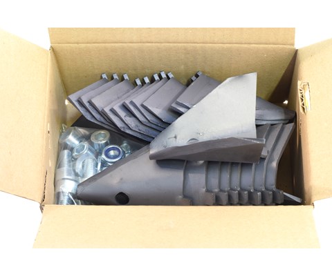 Knvisett for tørr masse