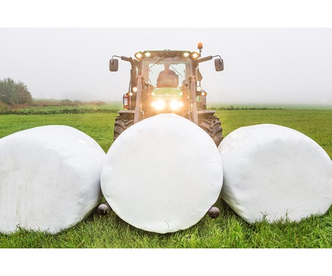 Flexibal rundballeløfter