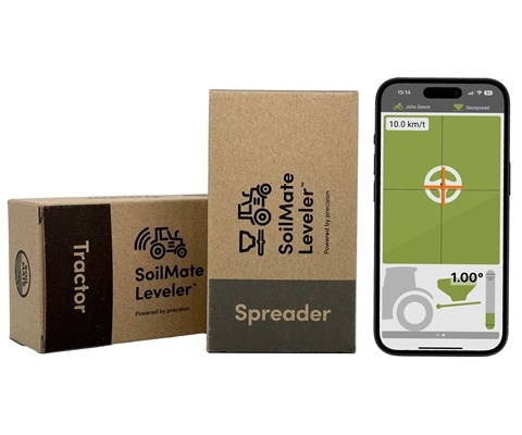 Startpakke SoilMate Leveler gjødselspreder