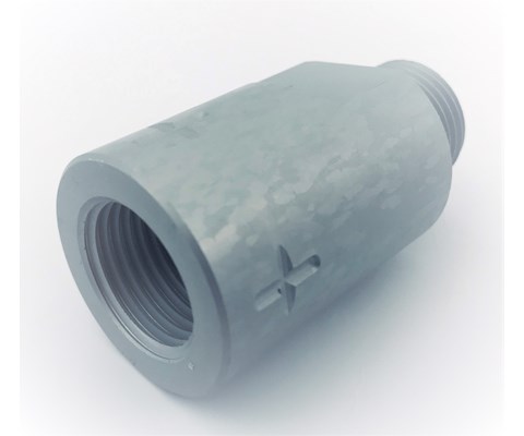 Slangemerking hvit +