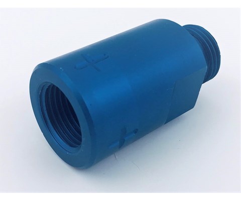 Slangemerking blå +