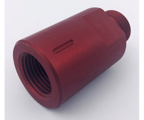 Slangemerking rød -