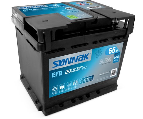 Bilbatteri EFB start og stop SL550