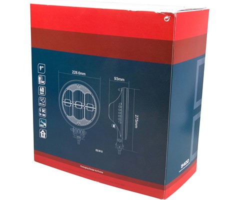 Frontlys LED 60 watt