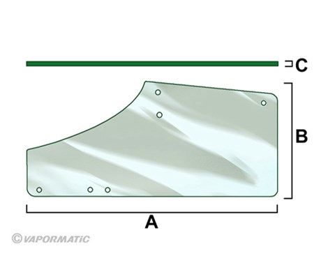 Dørrute venstre side