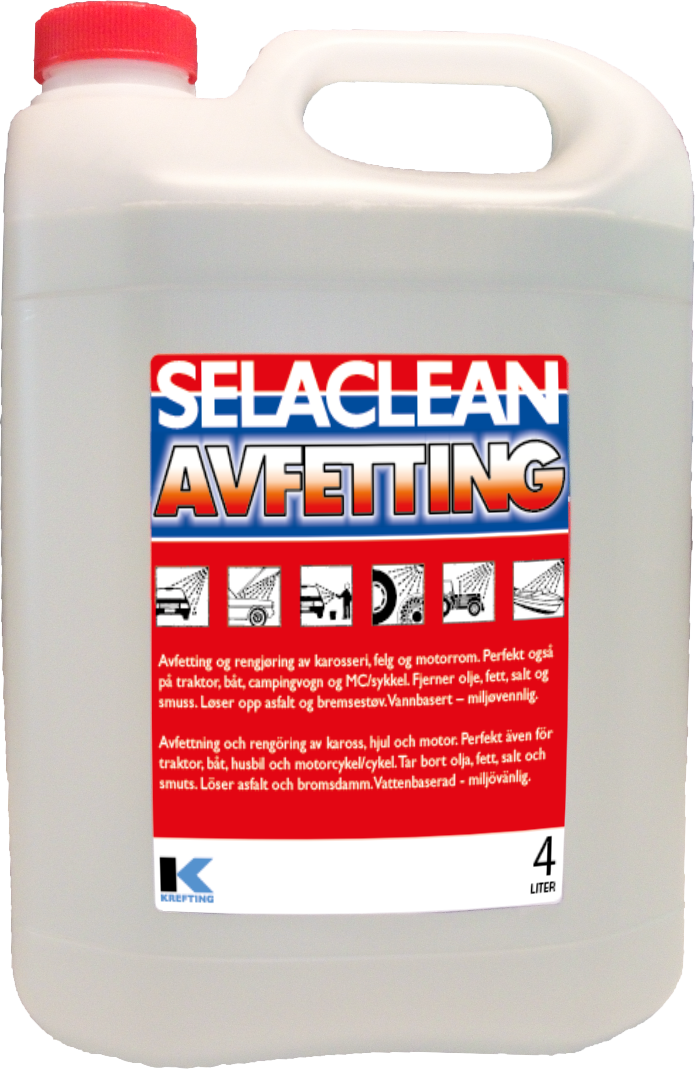 Avfetting 4 L