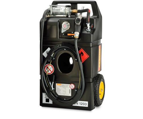 Bensintank tralle med håndpumpe 95 L