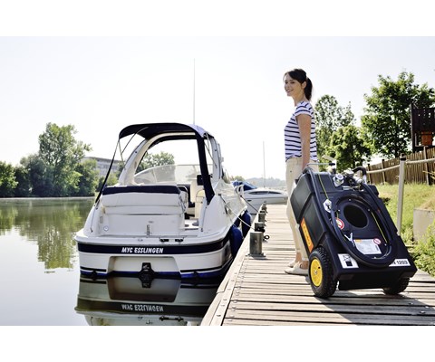 Bensintank tralle med håndpumpe 95 L