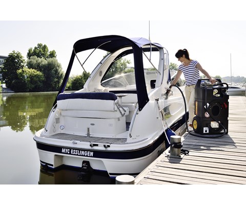 Bensintank tralle med håndpumpe 95 L